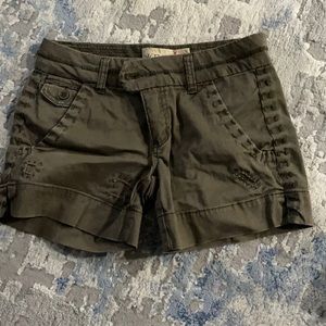 BKE Olive Green Shorts